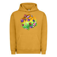 Pigment Peanut Butter halloween candy patches Urban Hoodie - BundleAndBundleShop