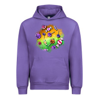 Tulip halloween candy patches Urban Hoodie - BundleAndBundleShop