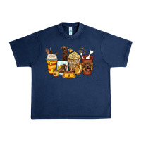 Navy labrador retriever coffee cups Urban Heavy Tee - Zillion Design Studio