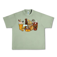 Oil Green labrador retriever coffee cups Urban Heavy Tee - Zillion Design Studio
