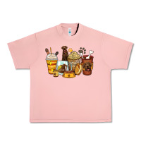 Salmon labrador retriever coffee cups Urban Heavy Tee - Zillion Design Studio