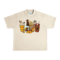 Sandshell labrador retriever coffee cups Urban Heavy Tee - Zillion Design Studio
