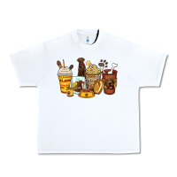 White labrador retriever coffee cups Urban Heavy Tee - Zillion Design Studio