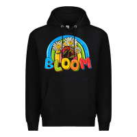 Black bloom Premium Hoodie - NancyCooperArtShop