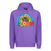 Purple bloom Premium Hoodie - NancyCooperArtShop