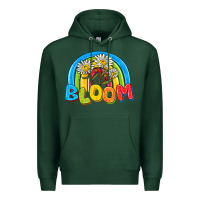 Sports Green bloom Premium Hoodie - NancyCooperArtShop