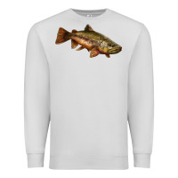 Dove Grey brown trout Premium Sweatshirt - LillyAllenDesigns