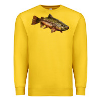 Lemon brown trout Premium Sweatshirt - LillyAllenDesigns