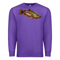 Purple brown trout Premium Sweatshirt - LillyAllenDesigns