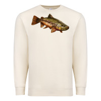 Sandshell brown trout Premium Sweatshirt - LillyAllenDesigns