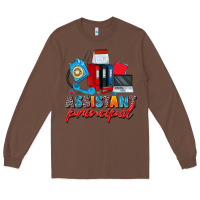 Chestnut assistant principal Long Sleeve Tee - Zillion Design Studio