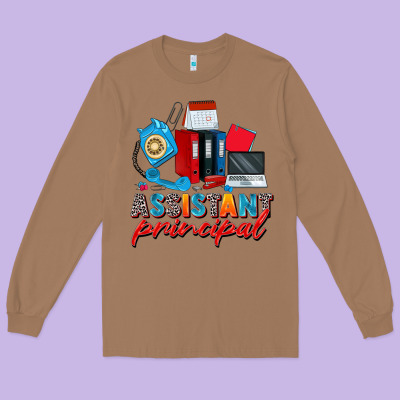 Assistant Principal Long Sleeve Tee Designed By Zillion Design Studio