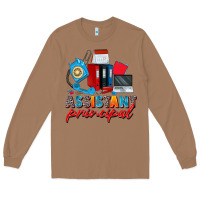 Toasted Coconut assistant principal Long Sleeve Tee - Zillion Design Studio