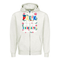 Oatmeal Heather so long pre k Zipper Hoodie - JahusDesignShop