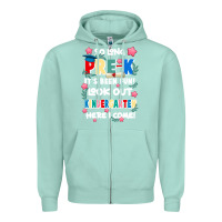 Seafoam so long pre k Zipper Hoodie - JahusDesignShop