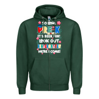 Sports Green so long pre k Zipper Hoodie - JahusDesignShop