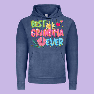 Best Grandma Ever Vintage Hoodie Designed By Jahusdesignshop