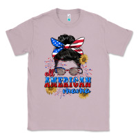 Lilac All American Mama 4th of July Classic Tee - CowGirlArtShop