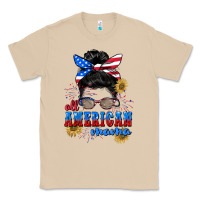 Mushroom All American Mama 4th of July Classic Tee - CowGirlArtShop