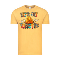 Vintage Mustard let's get toasted Vintage Tee - RanaPortraitStore