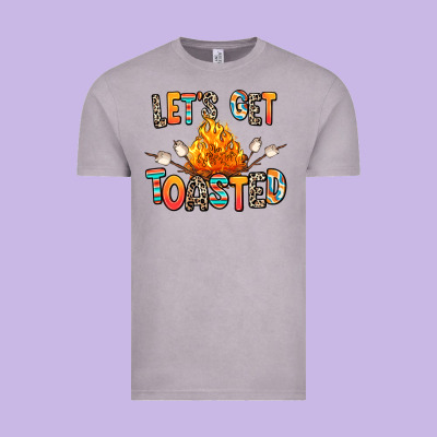 Vintage Tee let's get toasted