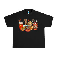 Black labradoodle coffee cups Urban Heavy Tee - Zillion Design Studio
