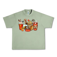 Oil Green labradoodle coffee cups Urban Heavy Tee - Zillion Design Studio