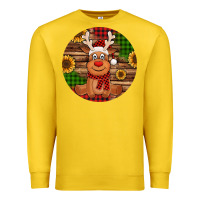 Lemon Cute reindeer Christmas Premium Sweatshirt - Jasminsmagicworld
