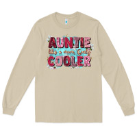 Mushroom auntie like mom only cooler Long Sleeve Tee - Zillion Design Studio