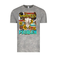 Cloud Rock somebodys problem Vintage Tee - texasbilliewilder