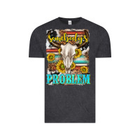 Vintage Black somebodys problem Vintage Tee - texasbilliewilder