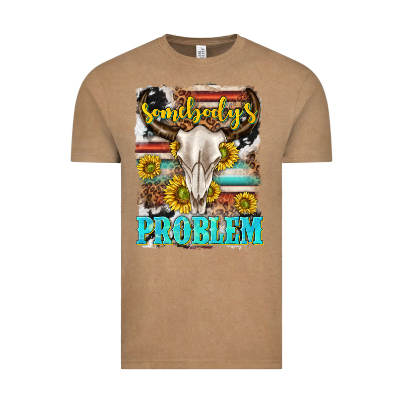 Somebodys Problem Vintage Tee by texasbilliewilder | Teevron