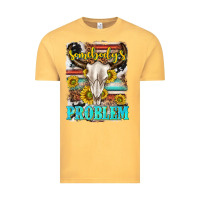 Vintage Mustard somebodys problem Vintage Tee - texasbilliewilder