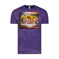 Cloud Purple patriotic yaya tumbler Vintage Tee - BarkalooDesign