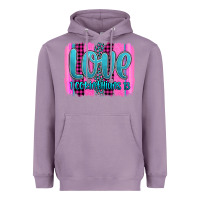 Lavender love corinthians 13 valentine's day brushstroke Heavyweight Hoodie - AdoDesignShop