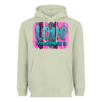 Matcha love corinthians 13 valentine's day brushstroke Heavyweight Hoodie - AdoDesignShop