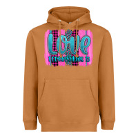Meerkat love corinthians 13 valentine's day brushstroke Heavyweight Hoodie - AdoDesignShop