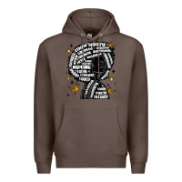 Coffee black woman quotes Premium Hoodie - MaliasSmallBusiness