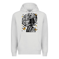 Dove Grey black woman quotes Premium Hoodie - MaliasSmallBusiness