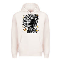 Pale Pink black woman quotes Premium Hoodie - MaliasSmallBusiness