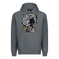 Rock black woman quotes Premium Hoodie - MaliasSmallBusiness