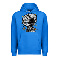 True Royal black woman quotes Premium Hoodie - MaliasSmallBusiness