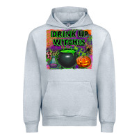 Heather Grey drink up witches Urban Hoodie - BundleAndBundleShop