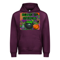 Mauve Wine drink up witches Urban Hoodie - BundleAndBundleShop
