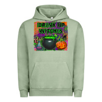 Pigment Oil Green drink up witches Urban Hoodie - BundleAndBundleShop