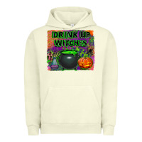 Pigment Pistachio drink up witches Urban Hoodie - BundleAndBundleShop