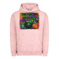 Pigment Salmon drink up witches Urban Hoodie - BundleAndBundleShop