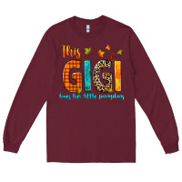 Burgundy this gigi loves her little pumpkins Long Sleeve Tee - texasbilliewilder