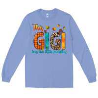 Colony Blue this gigi loves her little pumpkins Long Sleeve Tee - texasbilliewilder