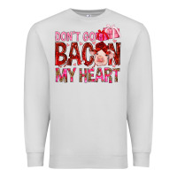 Dove Grey dont go bacon my heart Premium Sweatshirt - NancyCooperArtShop